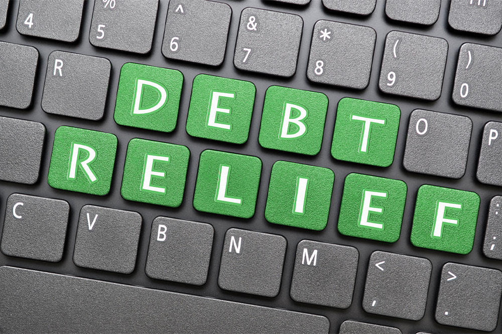 Debt relief programs that guarantee settlement