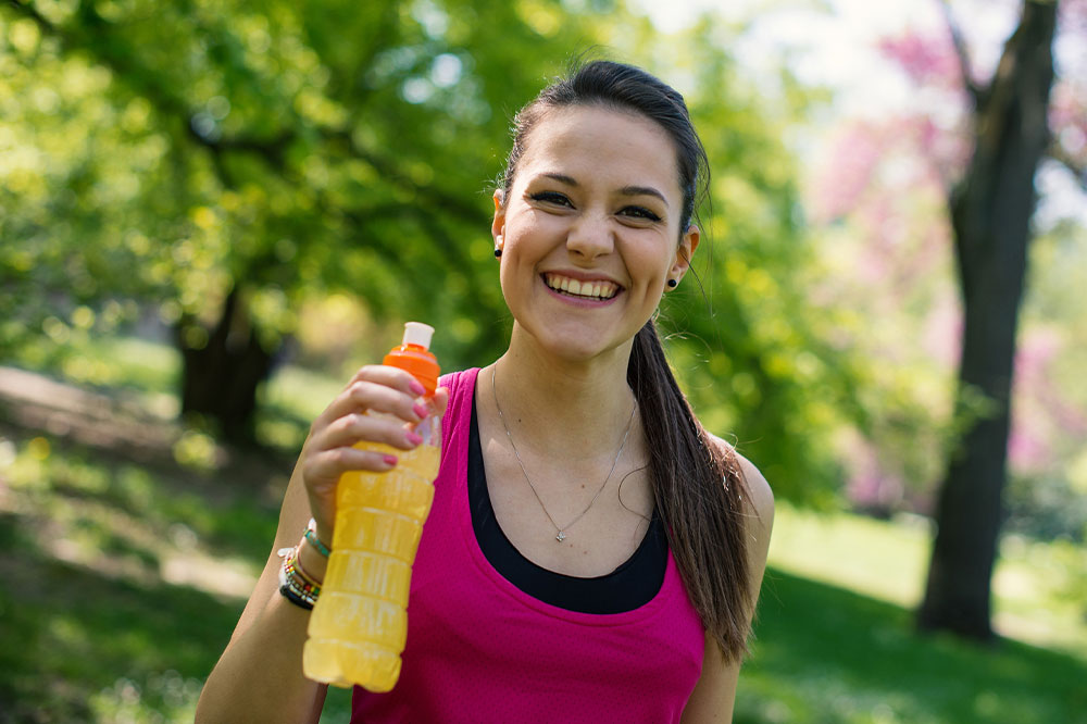 Importance and types of electrolyte drinks