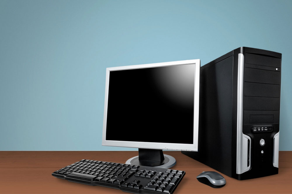 Common types of laptops and desktops