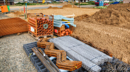 Types of building materials and construction equipment