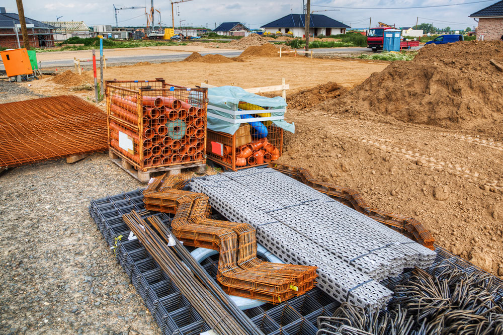 Types of building materials and construction equipment